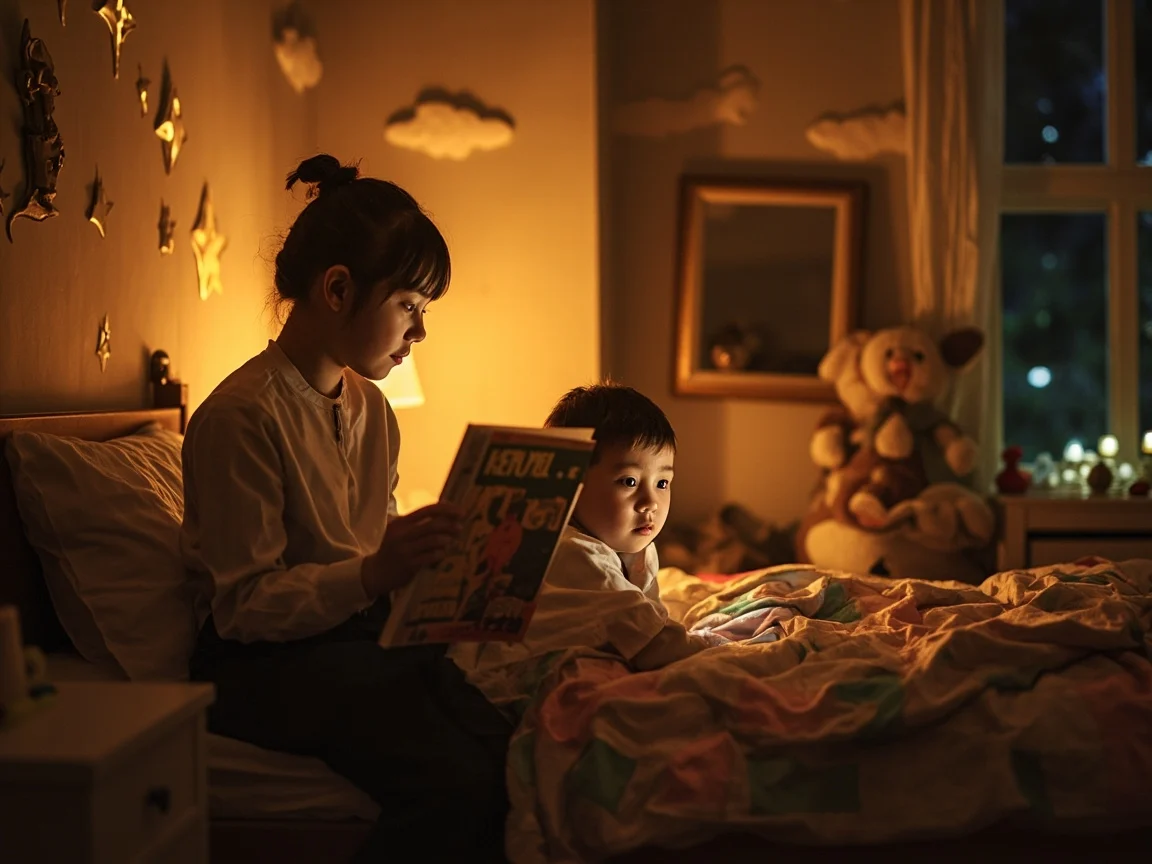 Wpływ wieczornego czytania na jakość snu dziecka