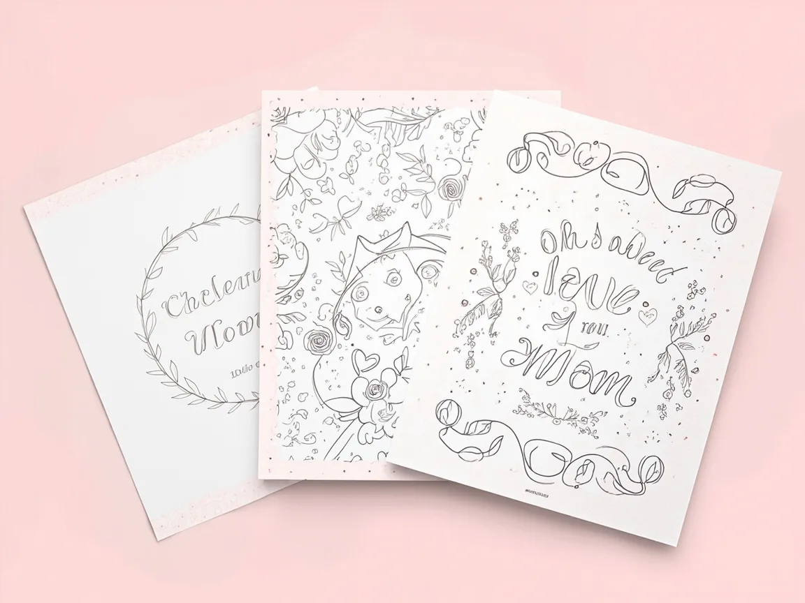 Oh So Sweet! Kocham Cię Mamo Kolorowanki dla dzieci