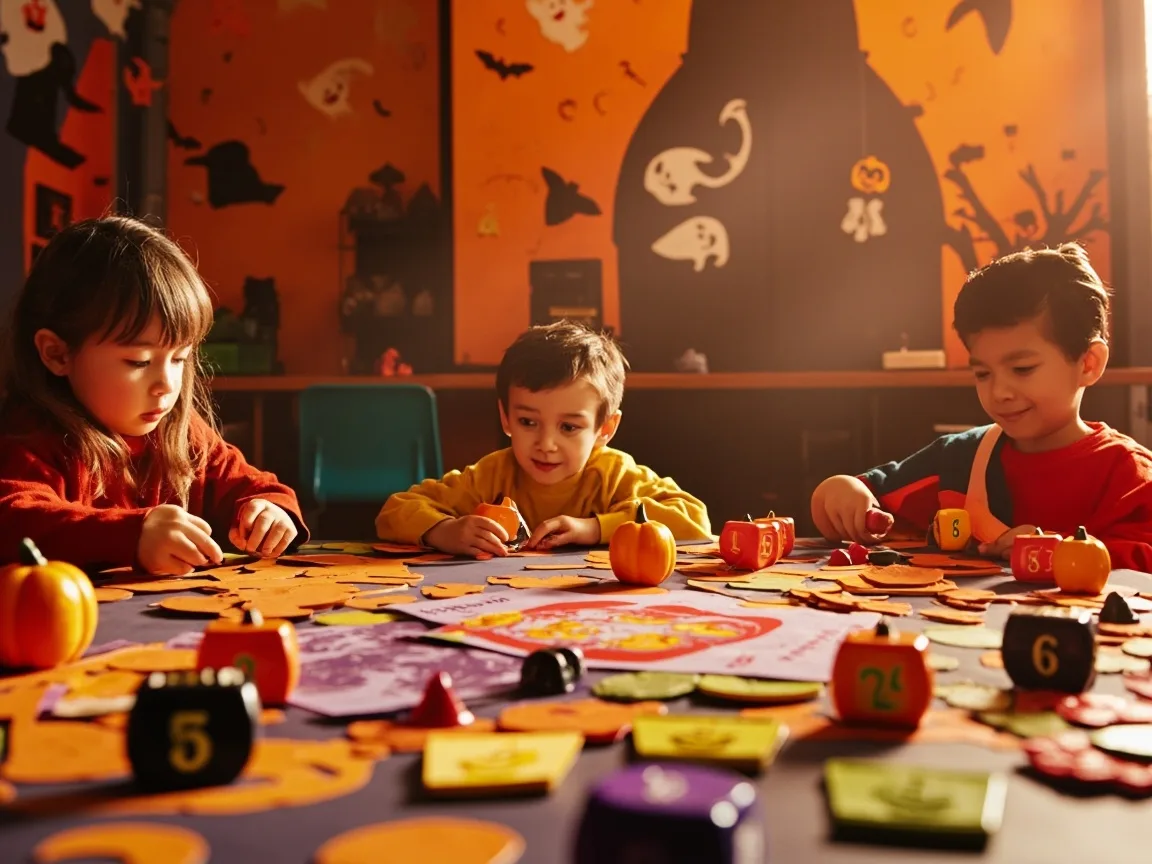 Ponad 5 zabawnych gier matematycznych na Halloween do zrobienia i zagrania