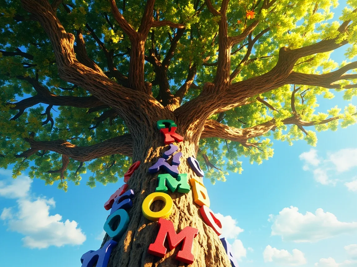Chicka Chicka Boom Boom Tree Craft
