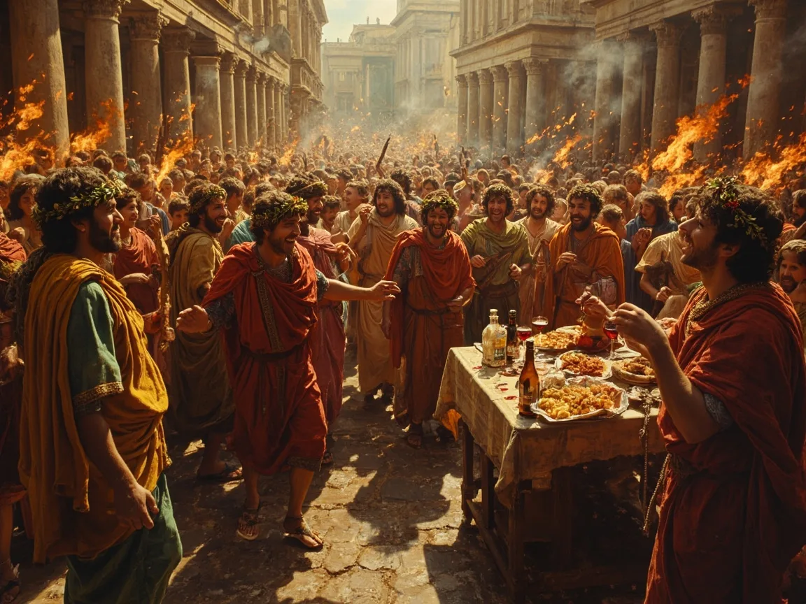 Historia dla dzieci: rzymskie święto Saturnalia