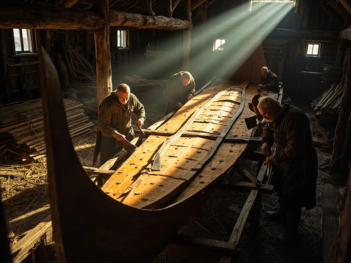 Jak zrobić okręt wikingów