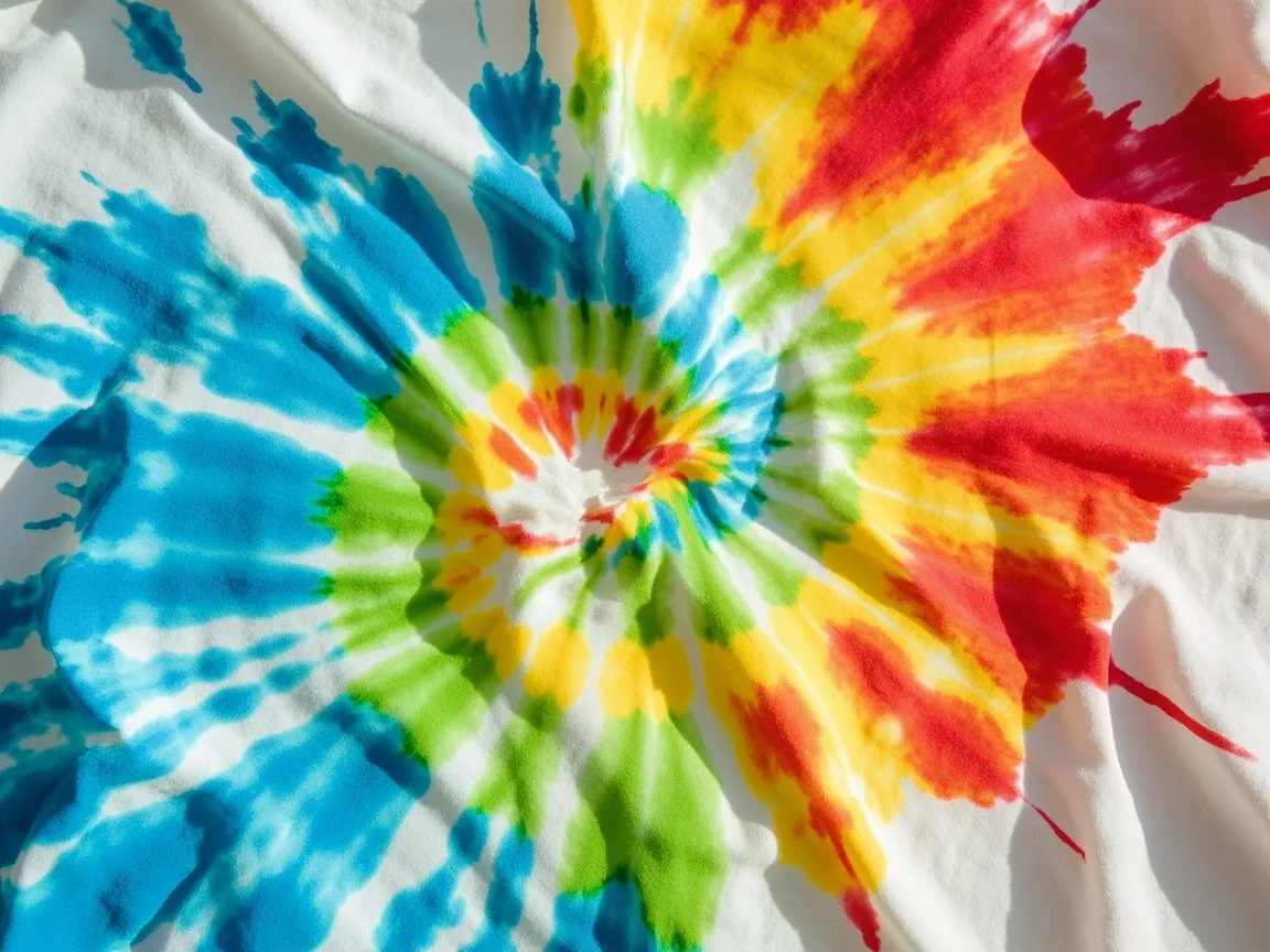Łatwa i kolorowa technika Sugar Tie Dye dla koszulek i nie tylko!