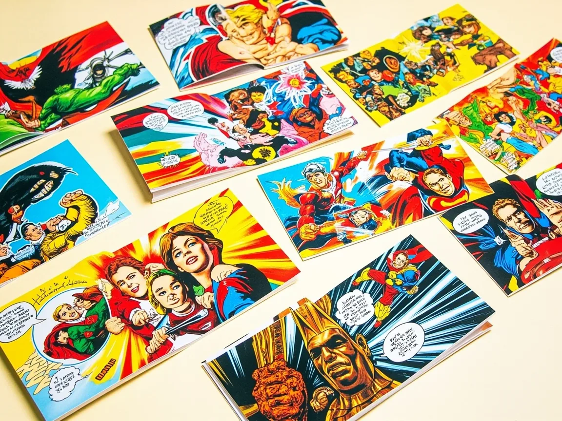 Szablony komiksów do wydrukowania za darmo dla dzieci