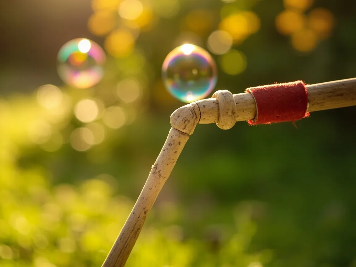 Stwórz oldschoolową różdżkę do puszczania baniek DIY