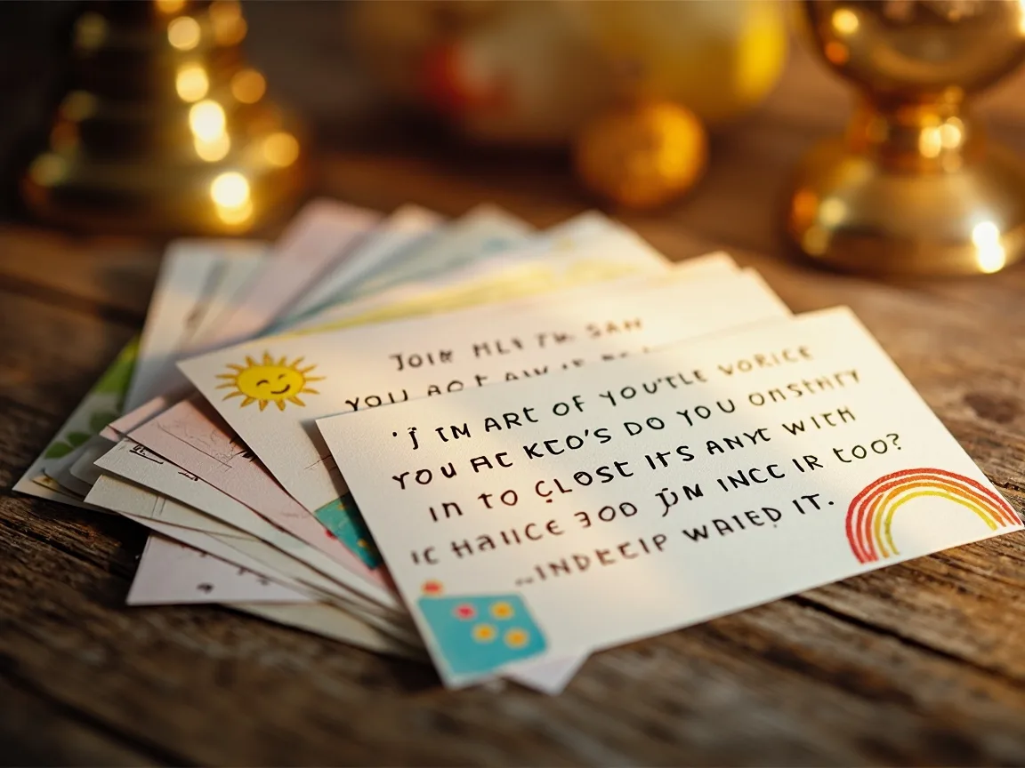 40 {Darmowych} Kartki z przypadkowymi aktami dobroci dla dzieci