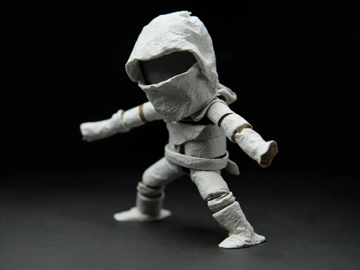 Zróbmy ninja z rolek toaletowych