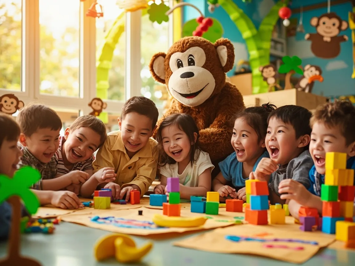 22 Małpie aktywności dla przedszkolaków