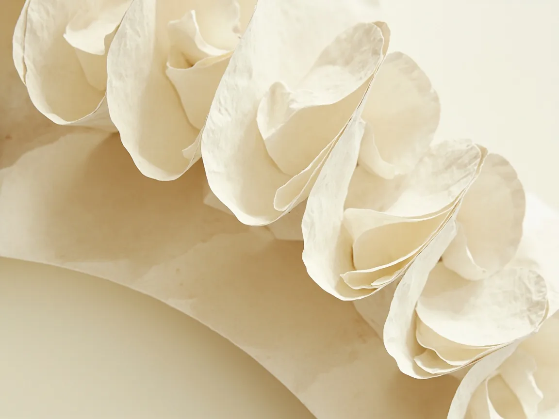 Rękodzieło z papierowych talerzyków