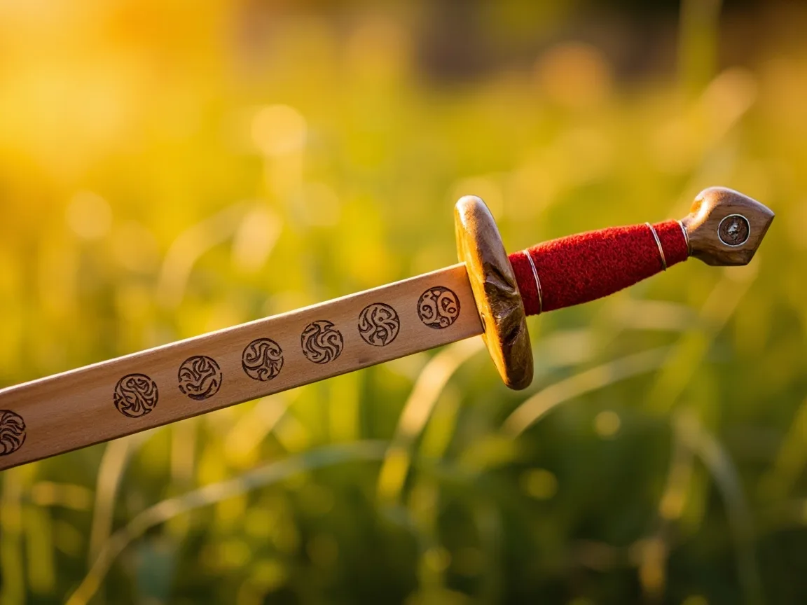 Łatwy do wykonania miecz historyczny dla dzieci