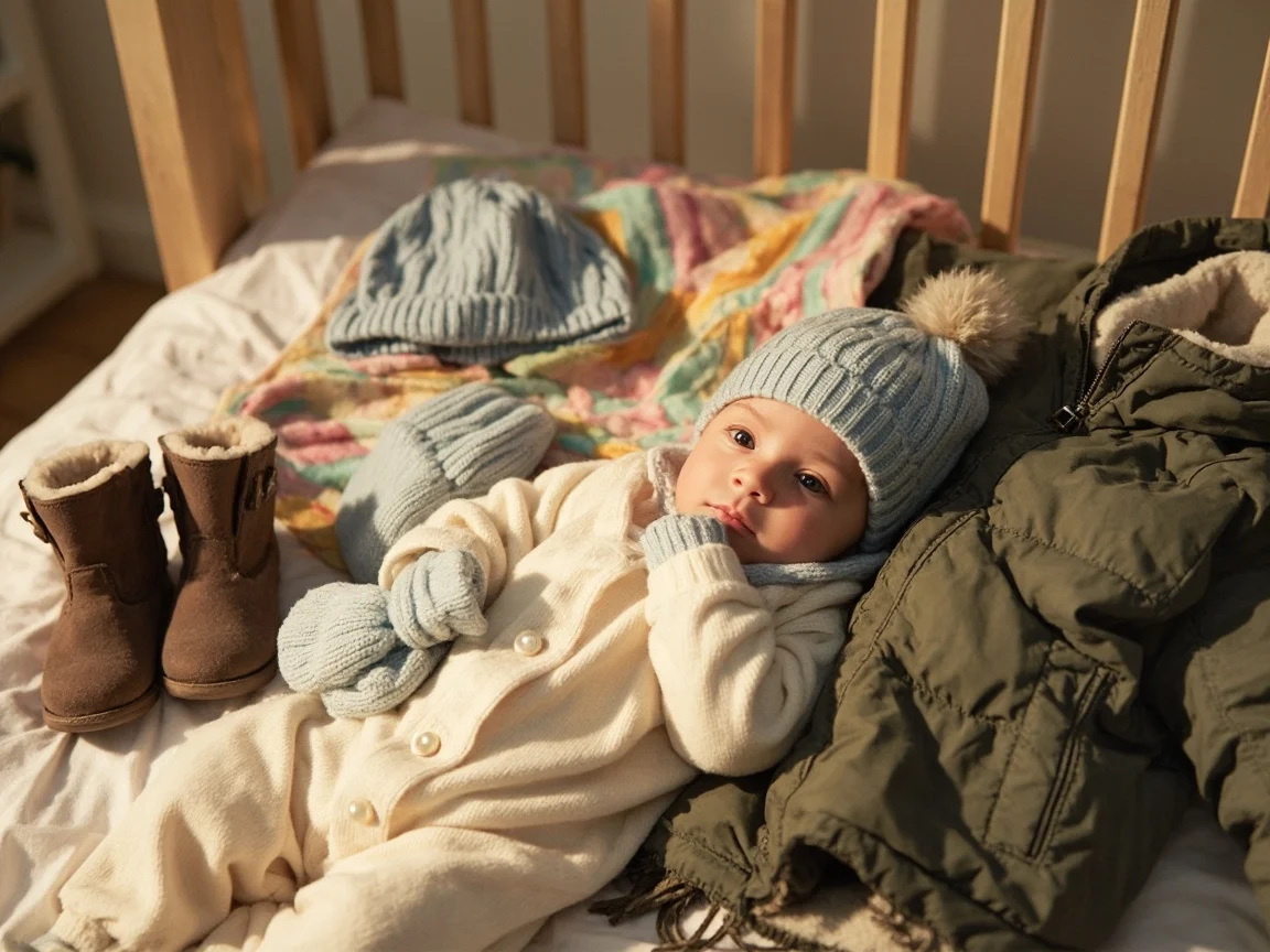 Niemowlęca garderoba na zimę – co powinno się w niej znaleźć?