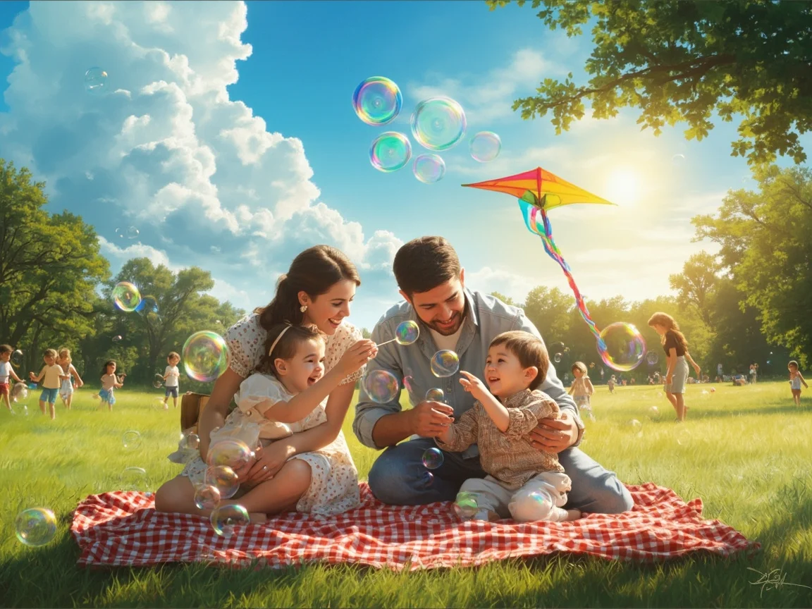 Rodzinne spędzanie wolnego czasu z dziećmi